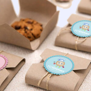 Дизайн упаковки для крамниці печива “i LOVE cookies”.10 | BrandME