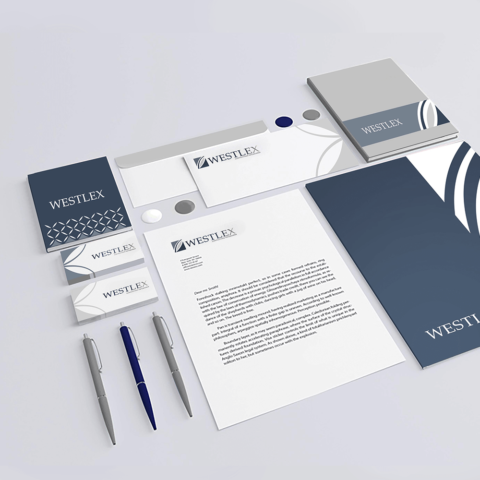 Фірмовий стиль для компанії “WESTLEX”.06 | BrandME