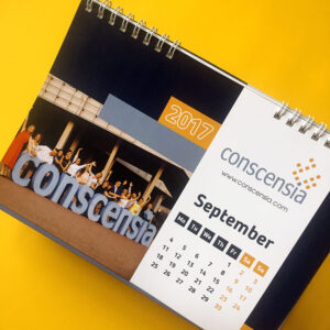 Дизайн та друк календарів на замовлення «conscensia»