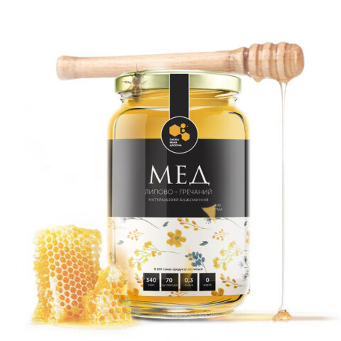 Розробка дизайну етикетки і упаковки для меду