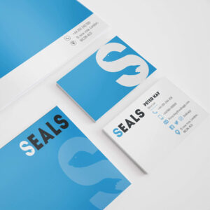 Розробка фірмового стилю для “SEALS”.05 | BrandME