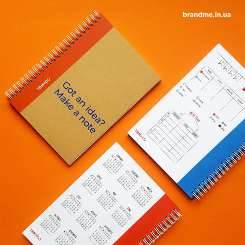 ЭКО-блокноты для компании 