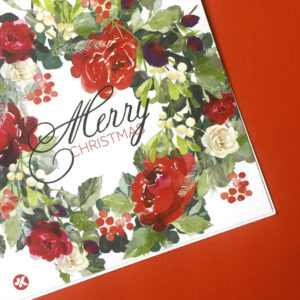 Дизайн и печать рождественских открыток для компании «KRONO»