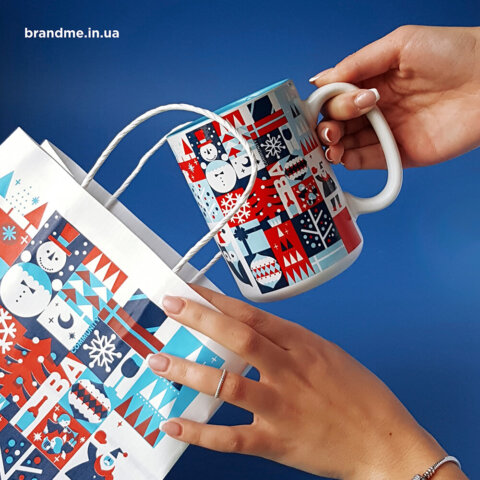 Новогодняя продукция для компании 