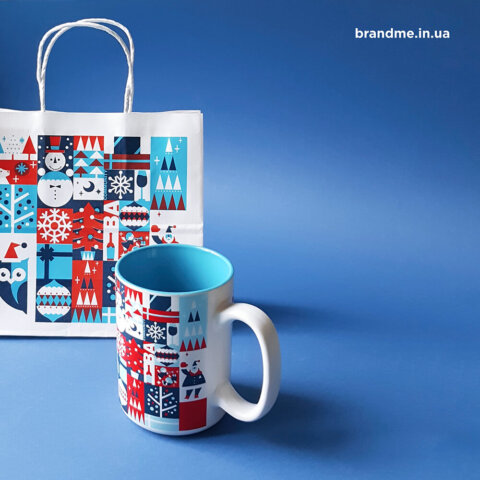 Новогодняя продукция для компании 