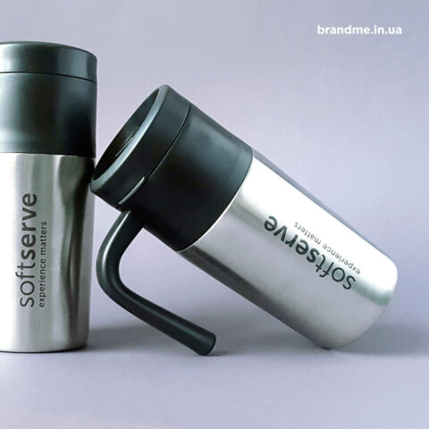 Термочашки с логотипом для компании