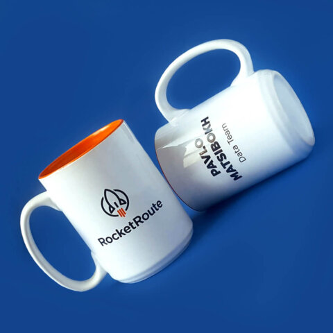 Чашка с нанесением