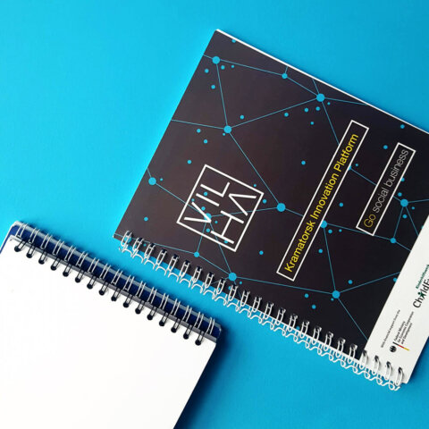 Печать блокнотов для компании “VILHA”