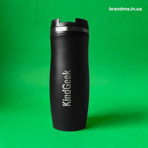 Гравировка на матовых термокружках для 