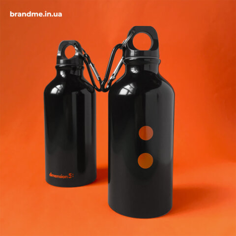 Фляги с карабином для мероприятия 