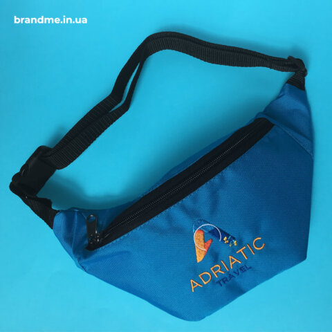 Вышивка логотипа на бананках для 