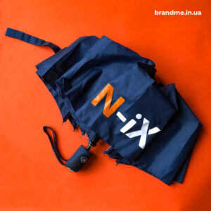 Парасолі з логотипом для ІТ-компанії N-iX