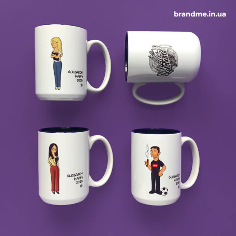 Креативные чашки для креативных клиентов 