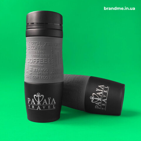 Гравировка на термочашках для туристической агенции Рафаїл Травел