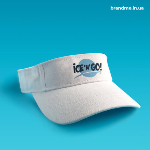 Кепка-козырек с логотипом для 