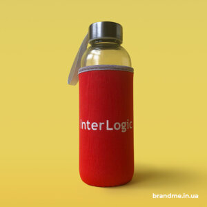Стеклянные бутылки для воды с печатью логотипа для 