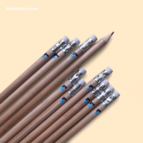 Брендированные карандаши с логотипом для компании 
