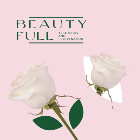 Создание невероятно нежного логобука для салона красоты Beauty FULL.14 | BrandME