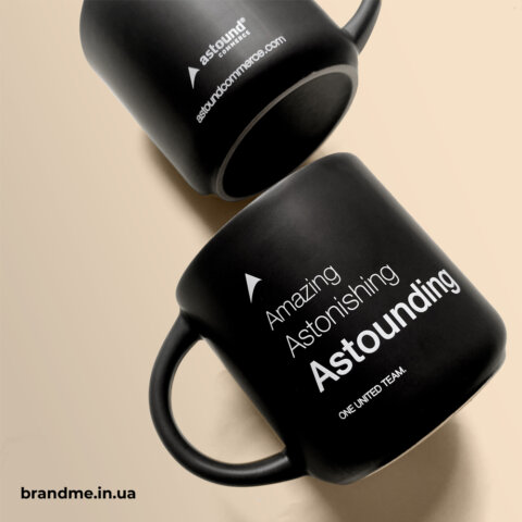 Горнята трапецієподібної форми для компанії Astound