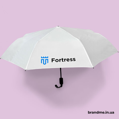 Напівавтоматична парасолька з брендуванням для Fortless