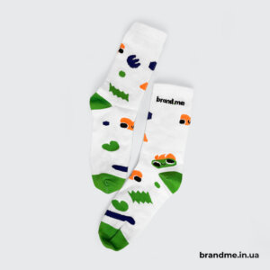 Изготовление брендированных носков по дизайну клиента