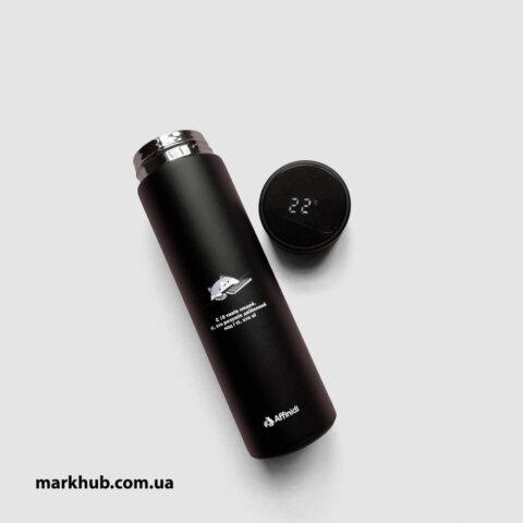 Брендування термосів з температурним датчиком