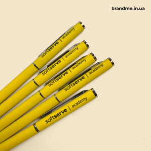 Софт-тач ручки с логотипом