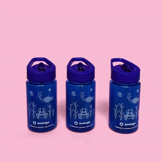 Пляшки для води з друком по колу для Avenga.01 | BrandME