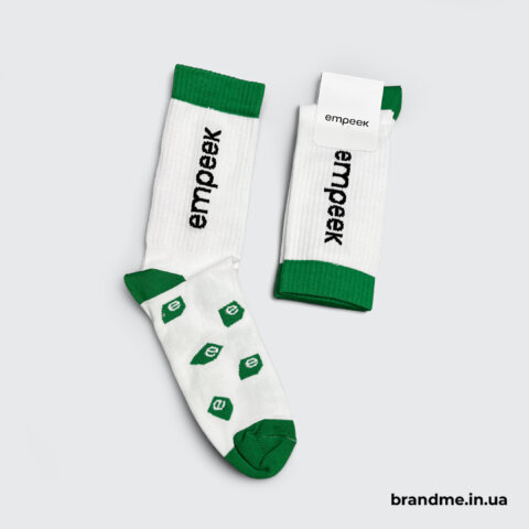 Шкарпетки з логотипом, брендовані шкарпетки