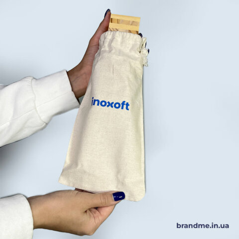 Тканинний мішечок із брендуванням для зручного зберігання гри 