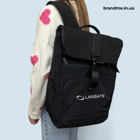 Брендований рюкзак Langate у щоденному образі