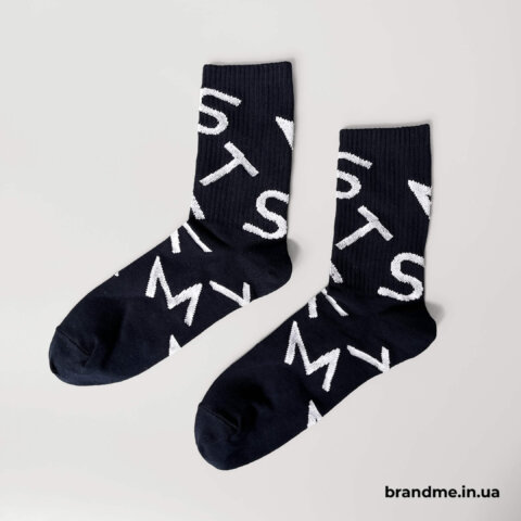 Фірмові брендовані шкарпетки MAST з логотипним візерунком