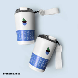 Преміальні кавові термочашки з якісним фірмовим оформленням