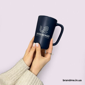 Чашка, яка працює на бренд — мерч для UKRENERGO